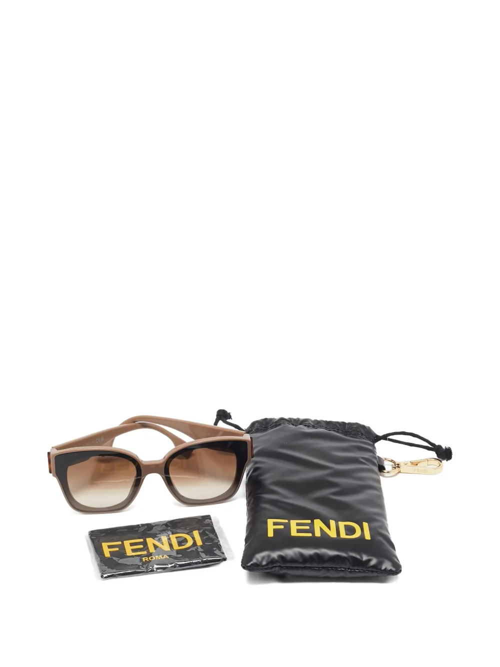 Fendi Pre-Owned oversize-frame sunglasses | Image 2