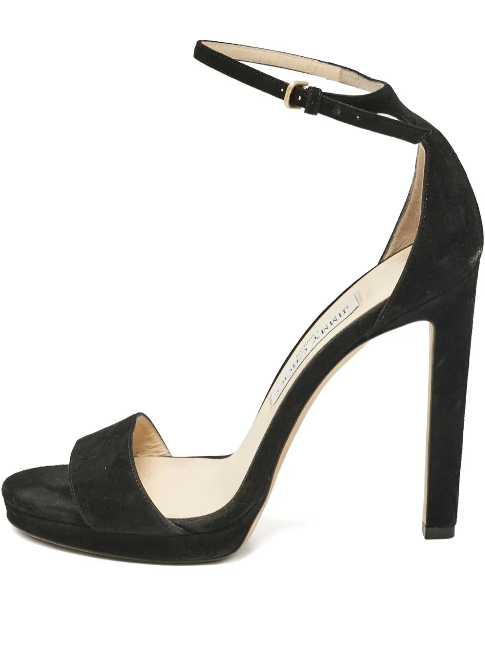 suede ankle-strap sandals