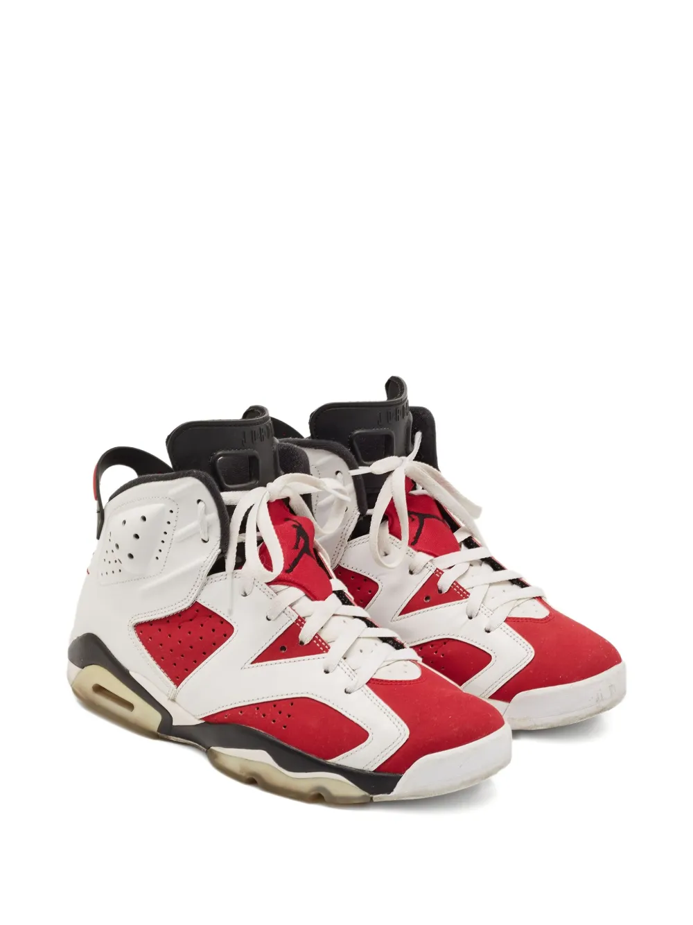 Jordan pre-owned Air Jordan 6 perforated high-top sneakers | Image 2