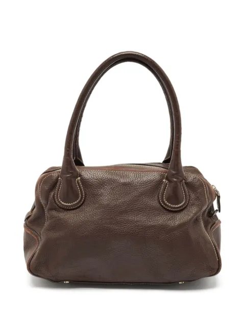 Aigner Kids pre-owned leather tote bag