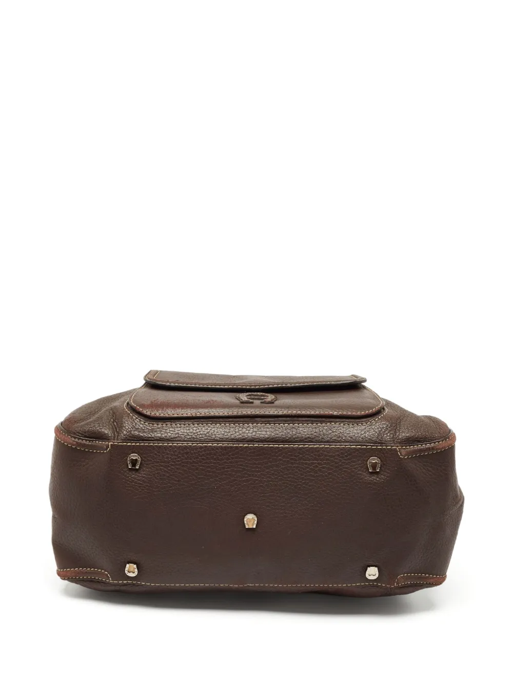 Pre-owned Aigner  Leather Tote Bag