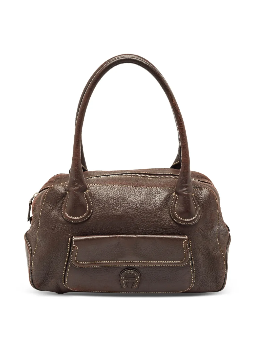 Aigner Kids pre-owned leather tote bag | Brown | Image 1
