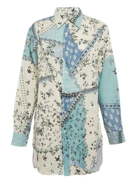 Etro Pre-Owned floral-print shirt
