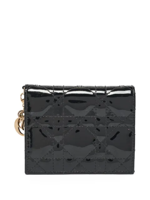 Christian Dior Pre-Owned Lady Dior quilted wallet