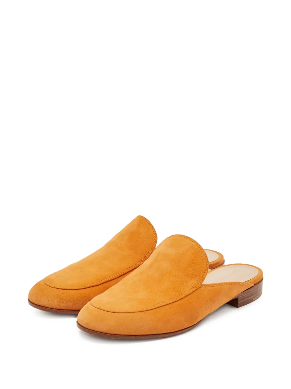 Gianvito Rossi Flache Mules - Orange