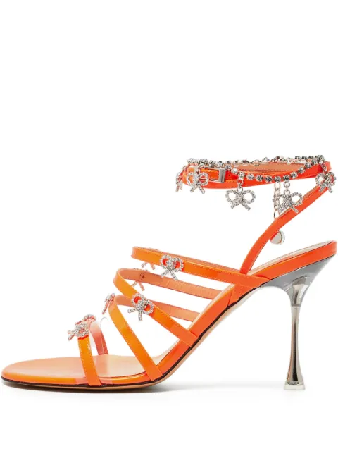 MACH & MACH 90mm leather sandals 