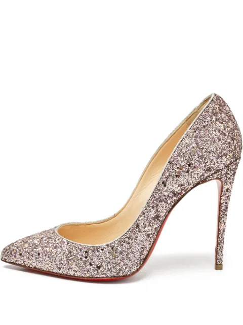 Christian Louboutin Pre-Owned 125mm leather pumps 