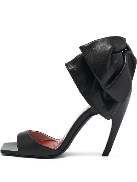 Roger Vivier Vintage bow-detail heeled sandals