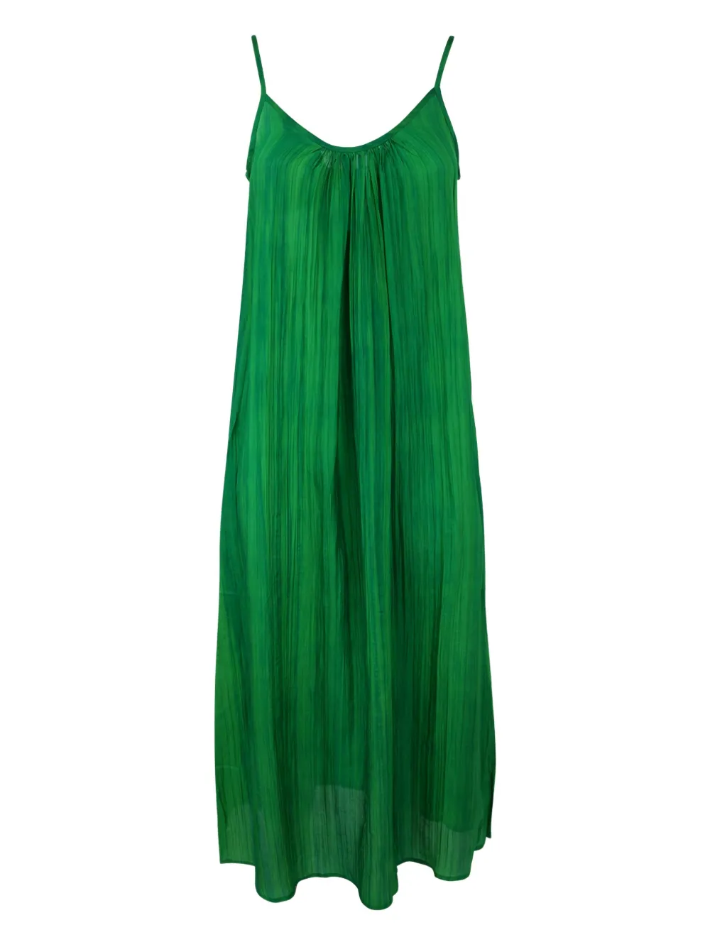 Bianco Levrin tie-dye stripe dress | Green | Image 1