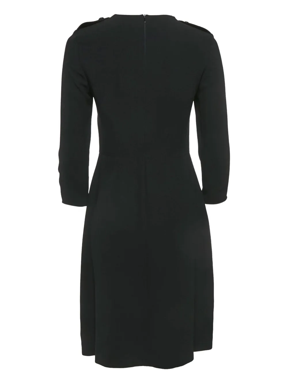 Burberry Pre-Owned Jurk met ronde hals - Zwart