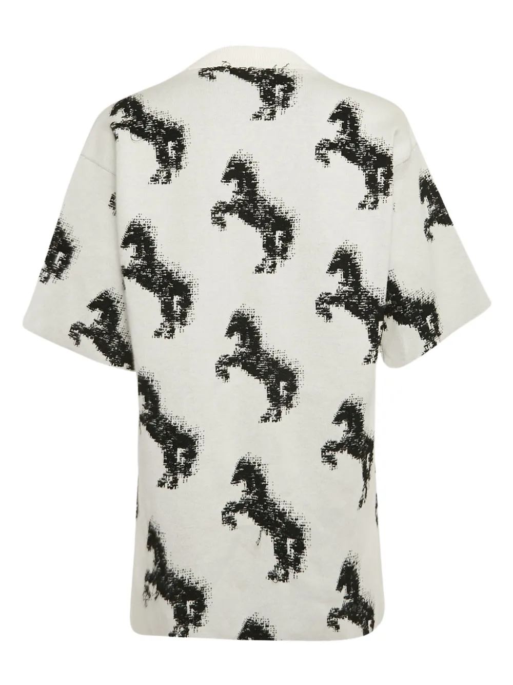 Stella McCartney Pre-Owned horse-jacquard jumper | Image 2