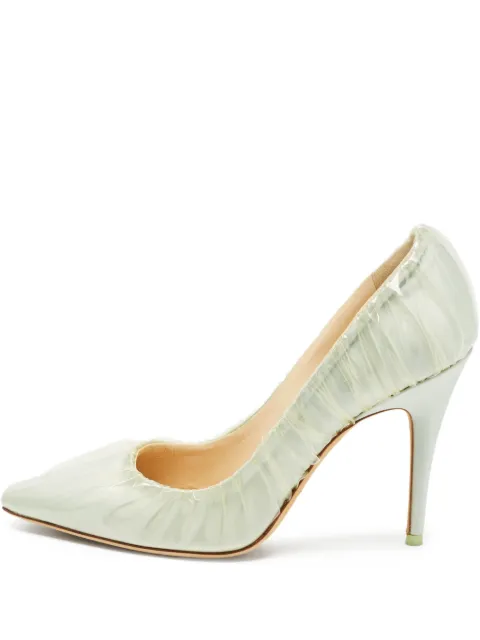 Jimmy Choo Pre-Owned zapatillas a capas de 110mm en colaboración conOff-White
