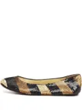 Dolce & Gabbana Pre-Owned sequinned ballet flats - Black