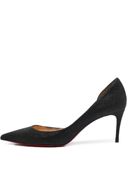 Christian Louboutin Pre-Owned zapatillas de lurex con tacón de 110mm