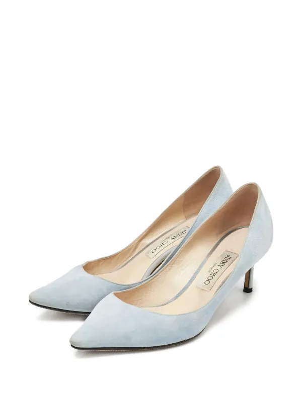 Jimmy Choo Pre-Owned Love 65mm パンプス | ブルー | FARFETCH JP