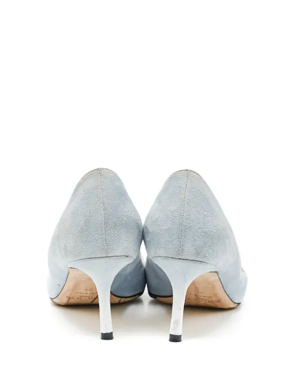 Jimmy Choo Pre-Owned Pumps Love 65mm Blu FARFETCH IT