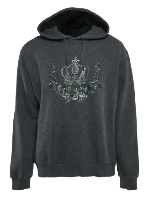 Dolce & Gabbana Pre-Owned crest-motif hoodie