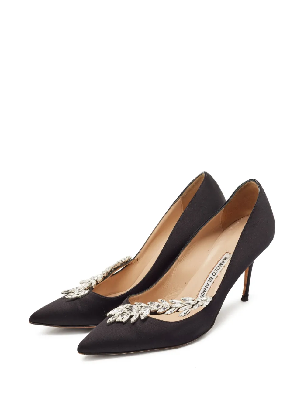 Manolo Blahnik pre-owned 90mm Nadira crystal-embellishment stiletto pumps | Image 2