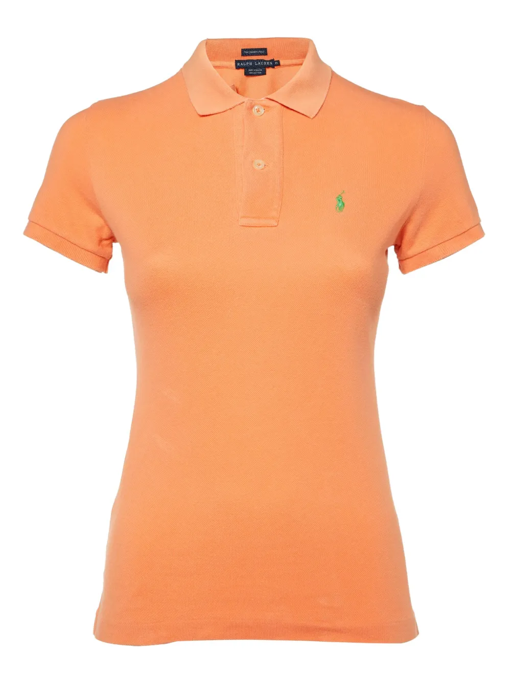 Polo Ralph Lauren Vintage pre-owned cotton polo shirt | Orange | Image 1