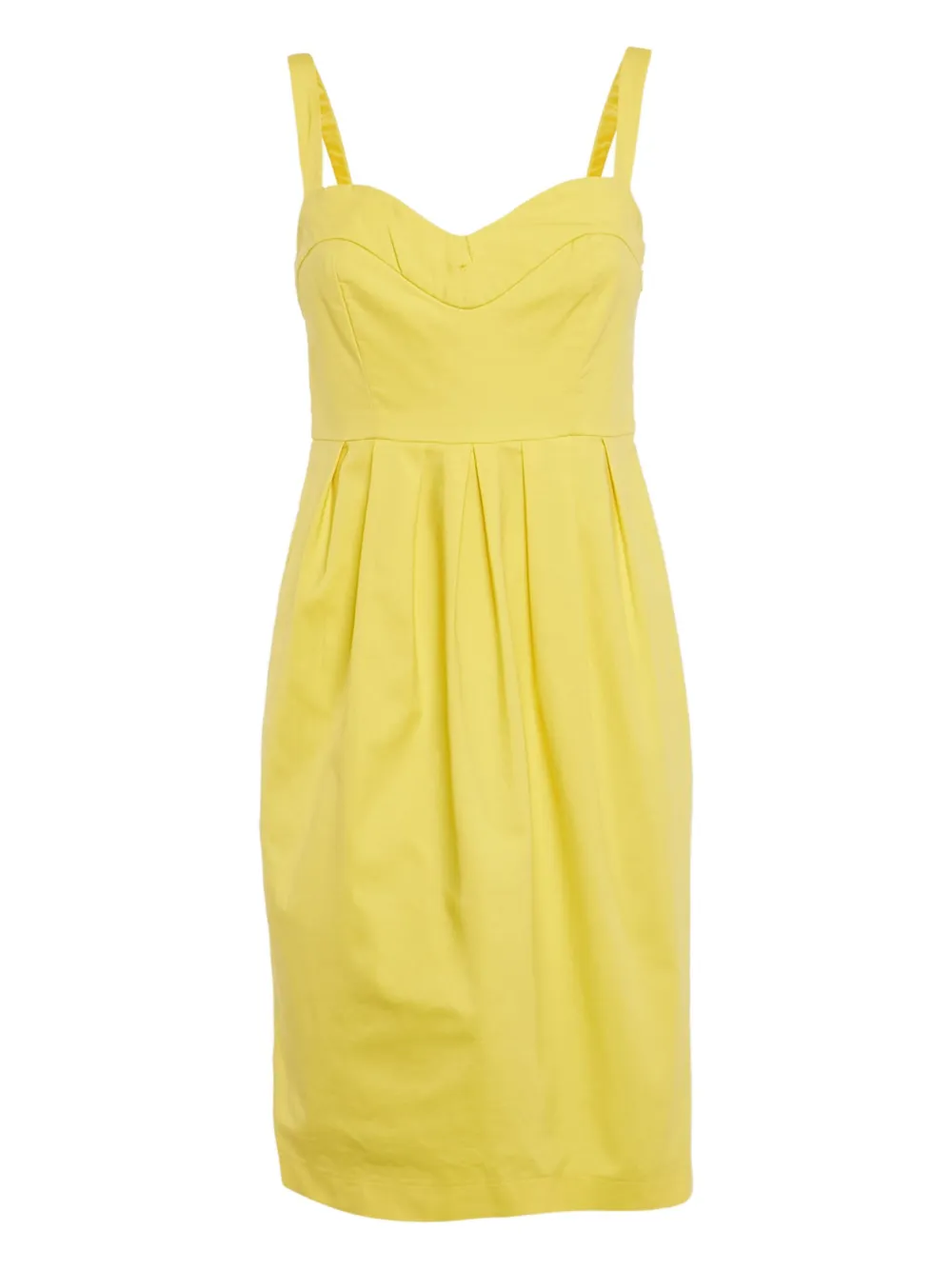 Moschino Pre-Owned 2024 pleated dress - Yellow