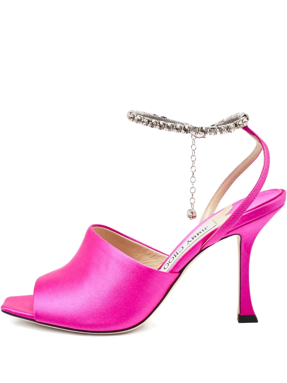 Jimmy Choo Pre-Owned 2024 95mm satin sandals | Pink | Image 1