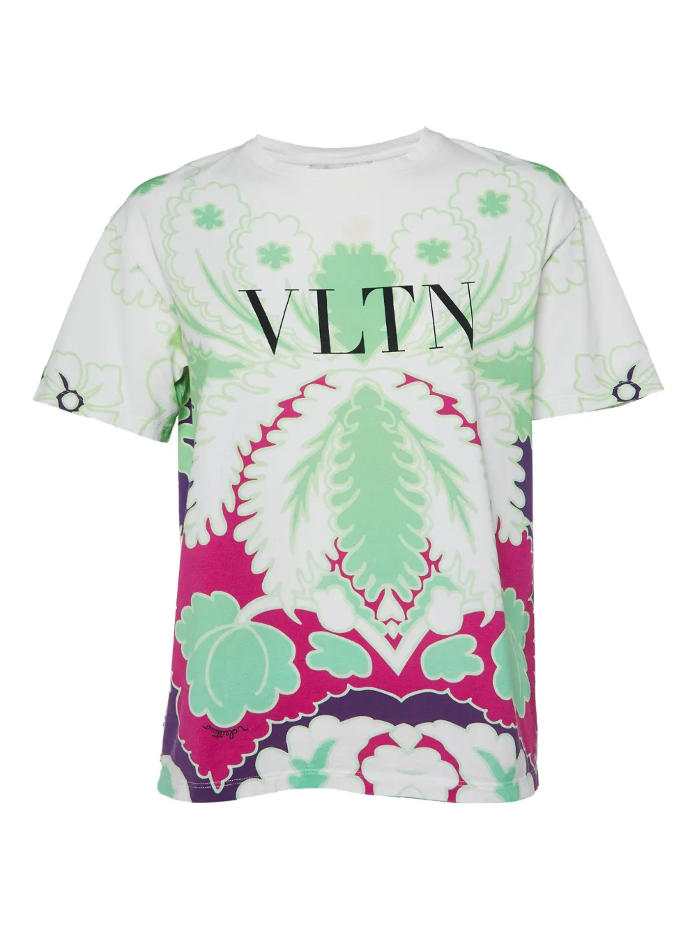 Valentino Garavani Pre-Owned printed cotton T-shirt | White | Image 1