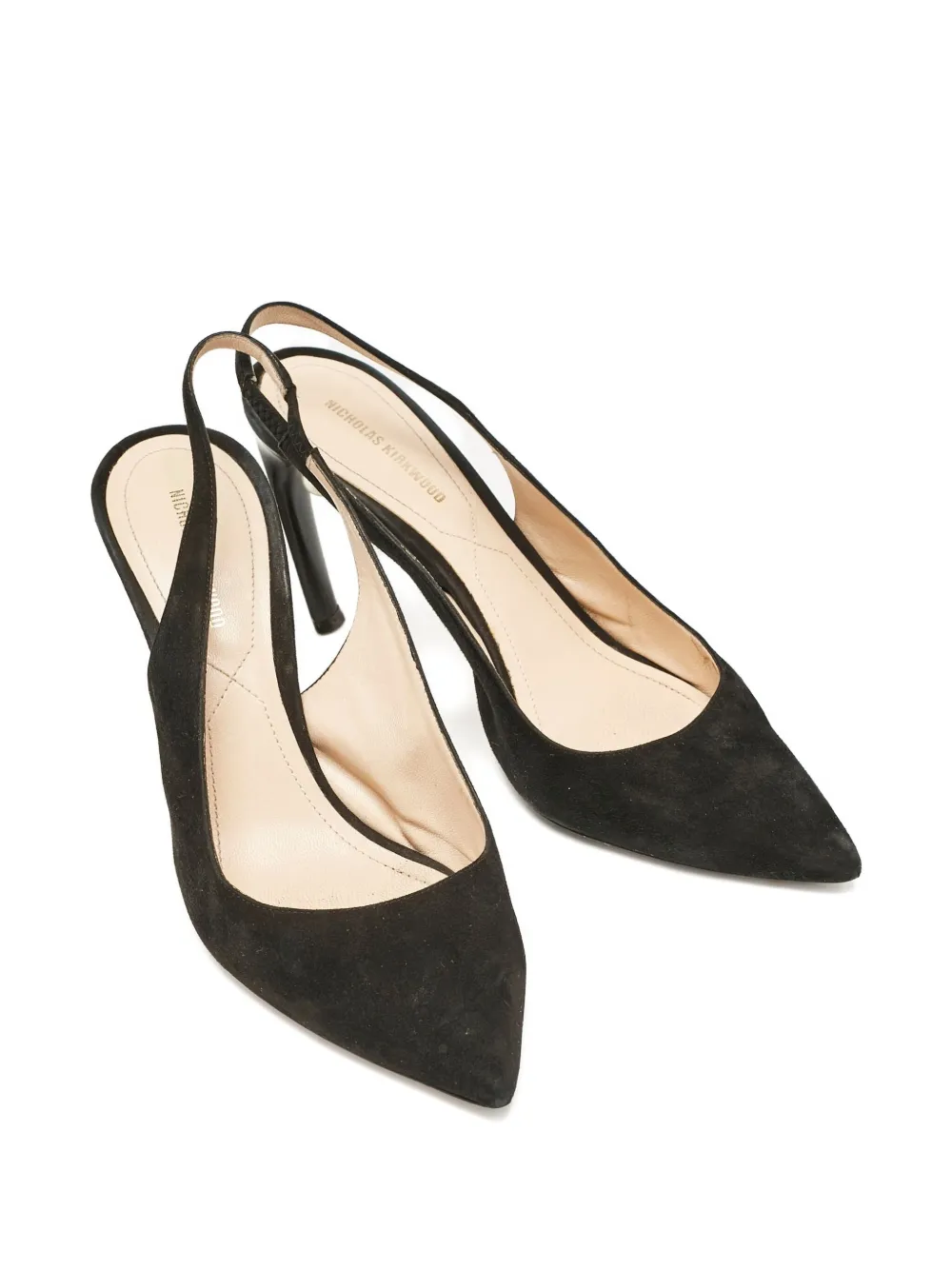 Nicholas Kirkwood Pre-owned 95 mm slingback pumps - Zwart