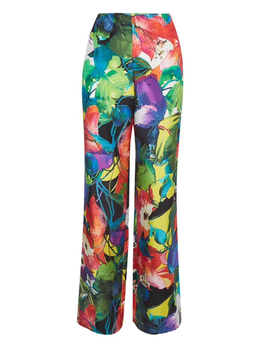 Polo Ralph Lauren Vintage pre-owned floral-print trousers | Black | Image 1