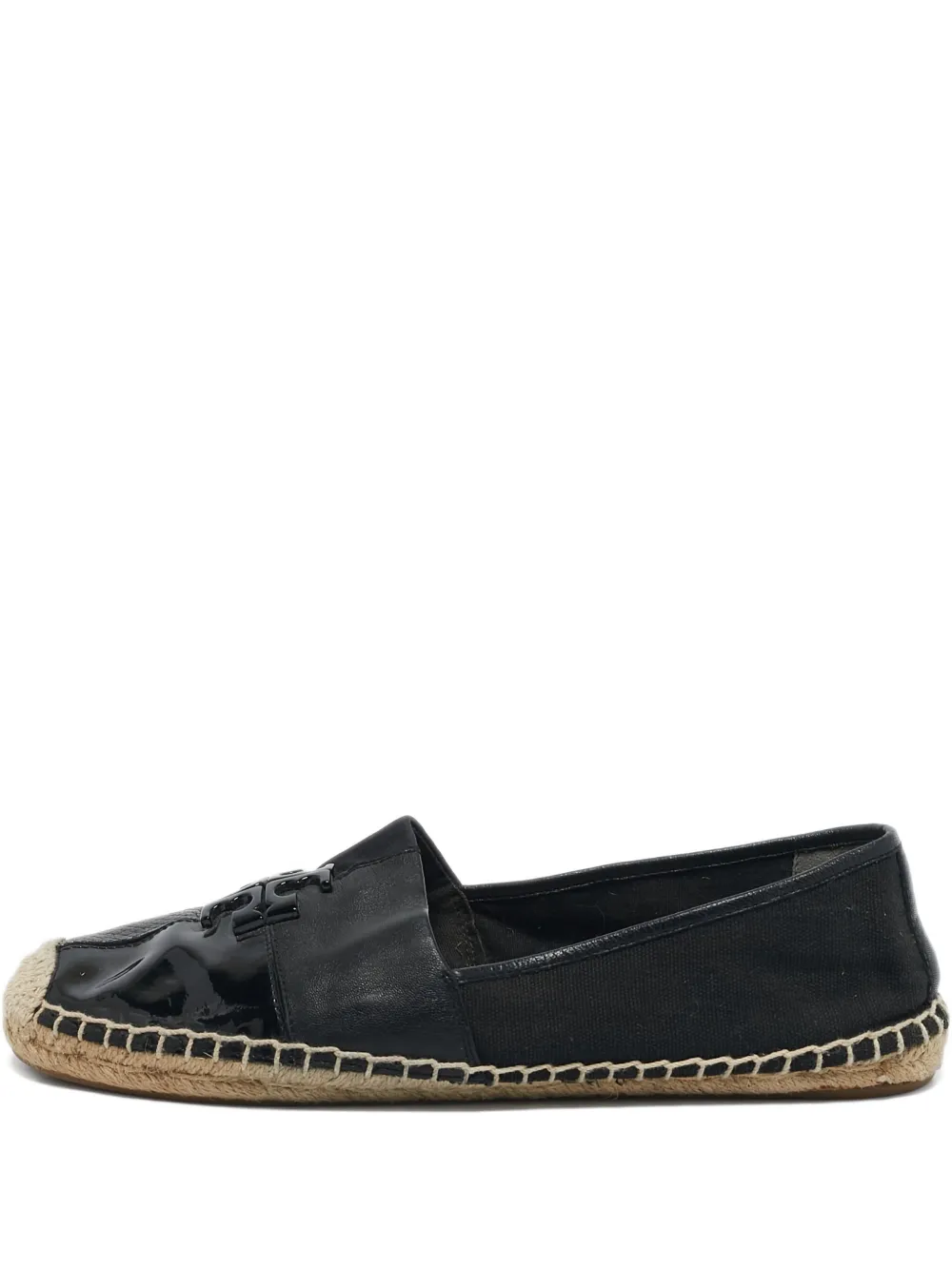 Tory Burch Pre-owned Espadrilles aus Leder - Schwarz