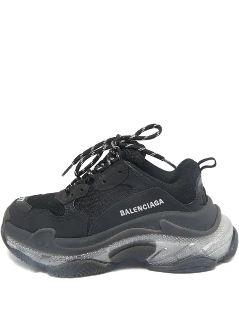 Balenciaga Pre-Owned Triple S leather sneakers