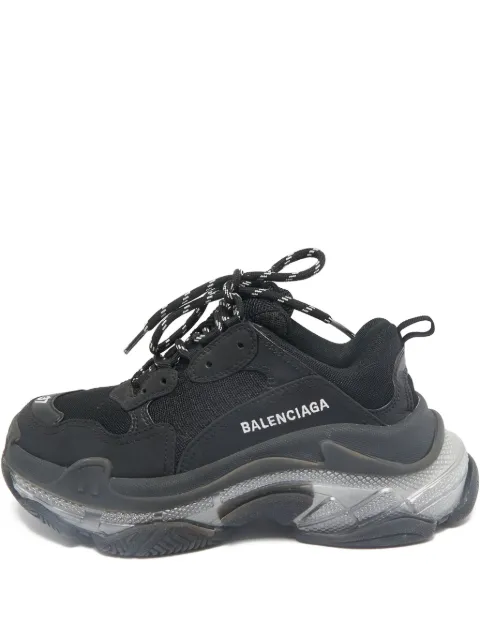 Balenciaga Pre-Owned Triple S leather sneakers