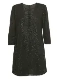 Elisabetta Franchi pre-owned sequined mini dress - Black
