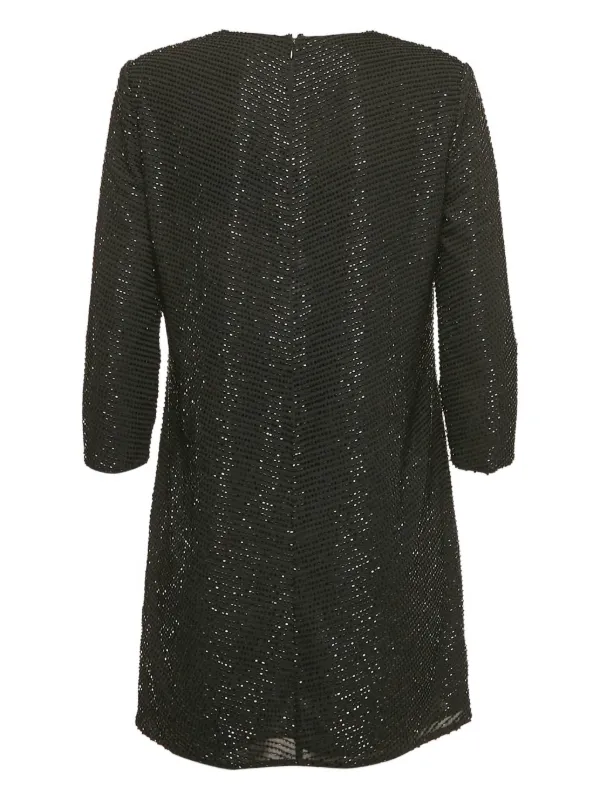 Elisabetta Franchi Sequined Mini Dress - Black