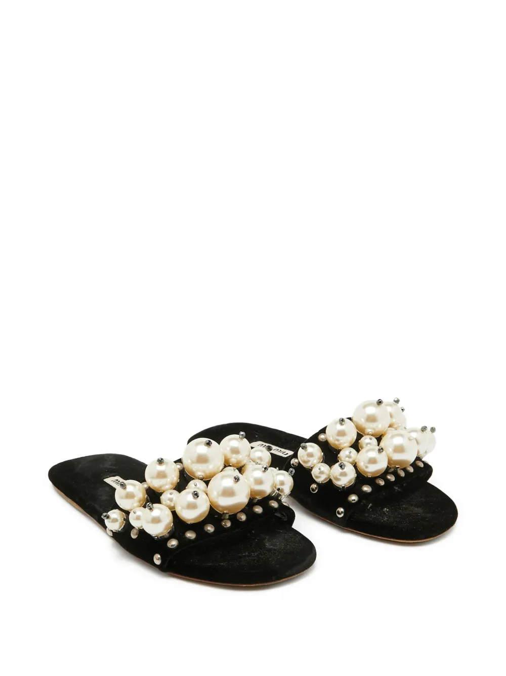 Miu Miu Pre-Owned Sandalen mit Perlenverzierung | Image 2