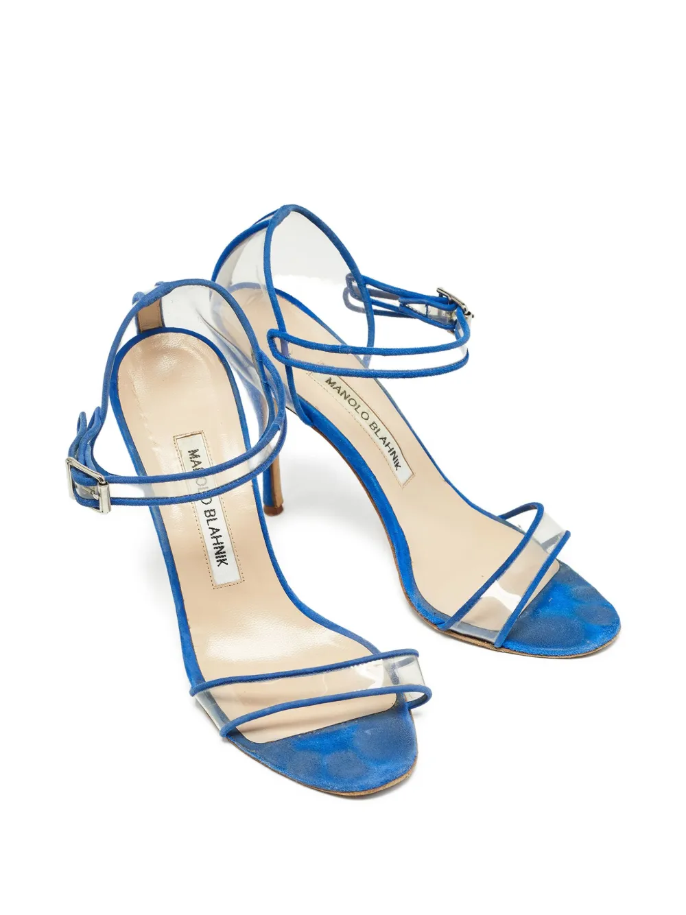 Manolo Blahnik sandalias de archivo transparente Ferson con tacón stiletto de 110mm | Image 2