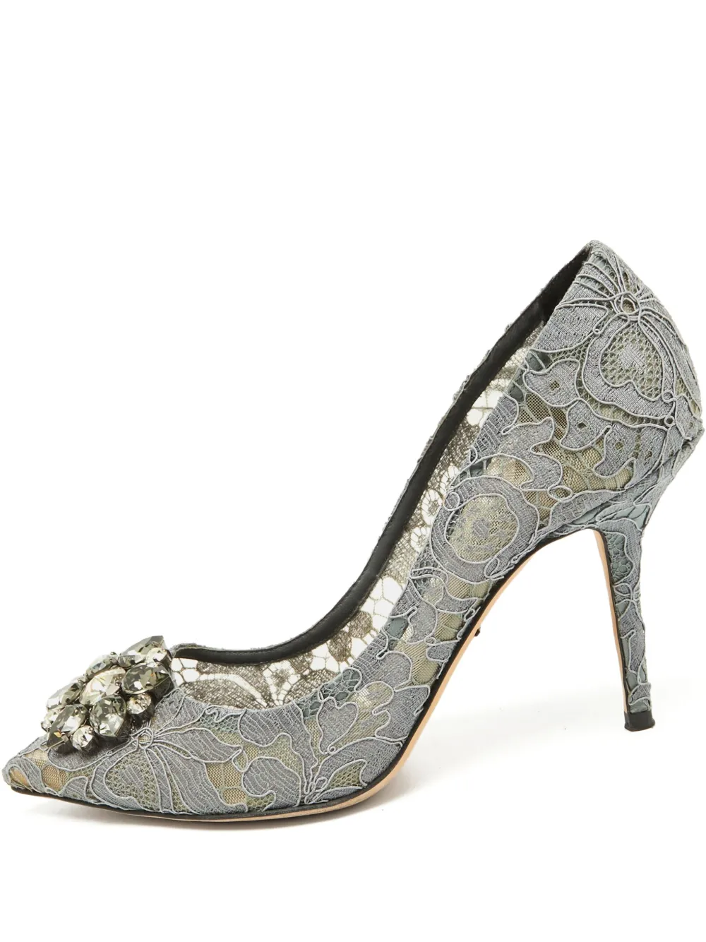 Dolce & Gabbana Pre-Owned zapatillas Bellucci con tacón de 95mm | gris | Image 1