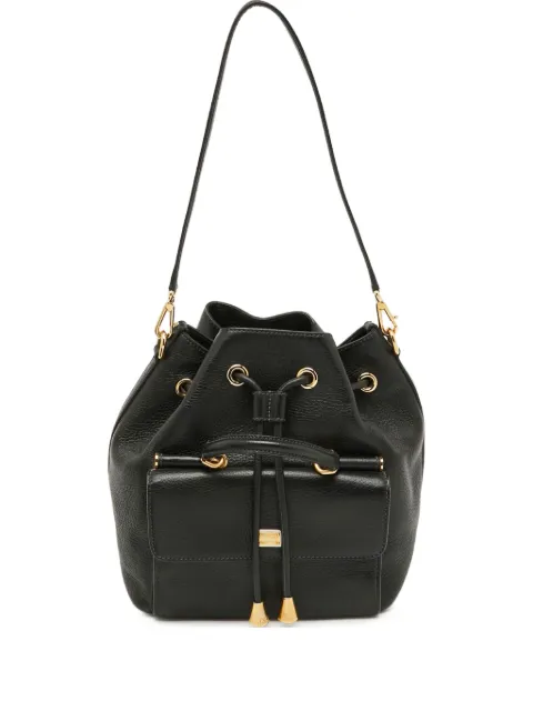 Dolce & Gabbana Pre-Owned bolsa bucket con placa del logo