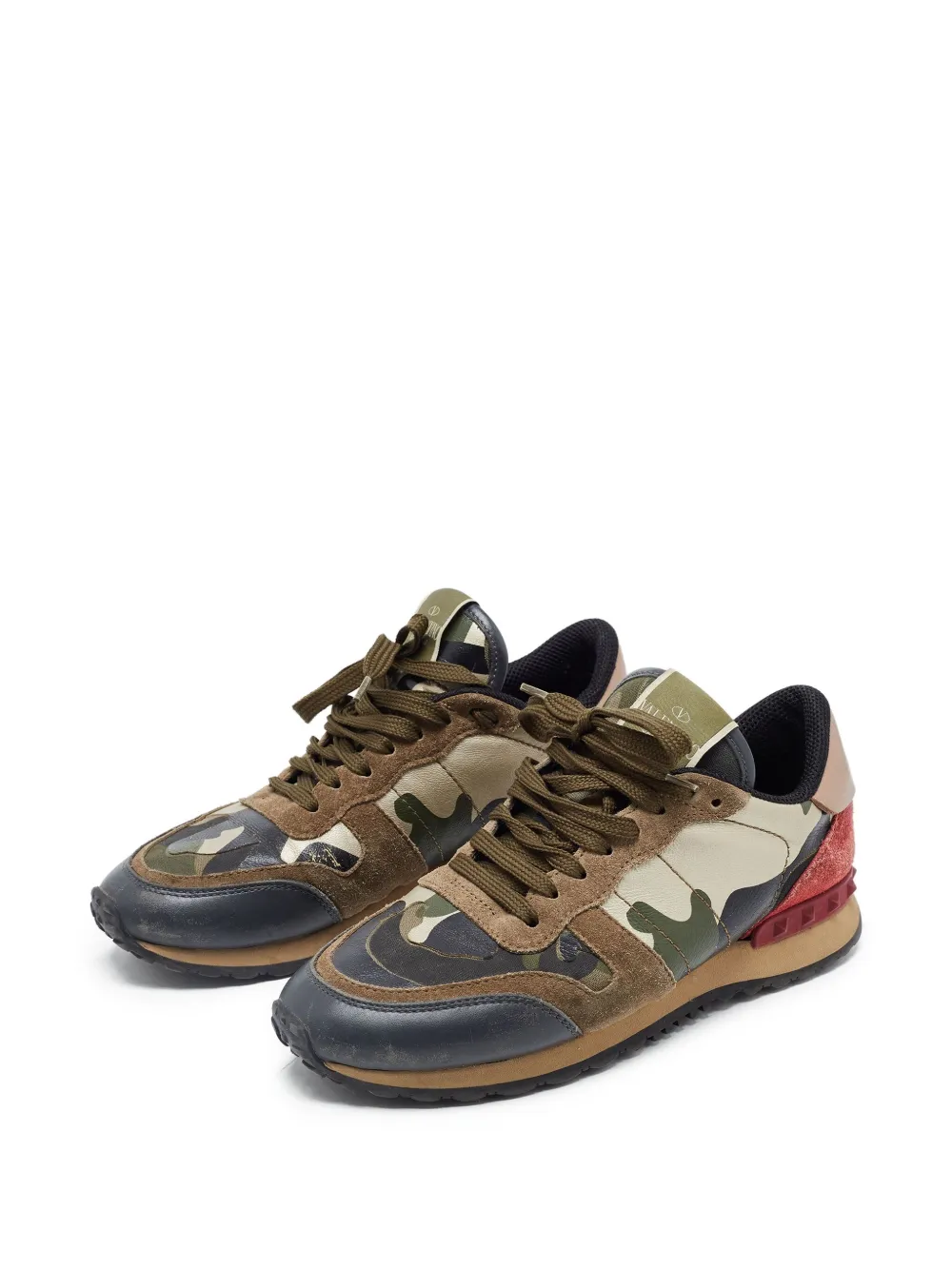 Valentino Garavani Pre-Owned Leren sneakers - Groen