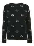 Kenzo Pre-Owned 2024 eye pattern sweatshirt - Black