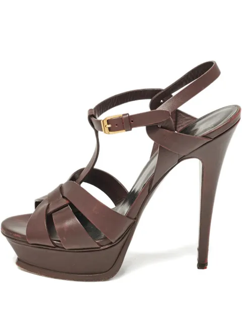 Saint Laurent Pre-Owned 2024 150mm Tribute sandals