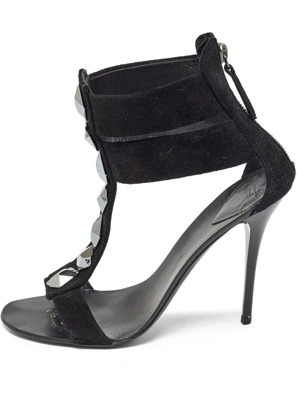 Giuseppe Zanotti Vintage 110mm crystal-embellished sandals | Black | Image 1