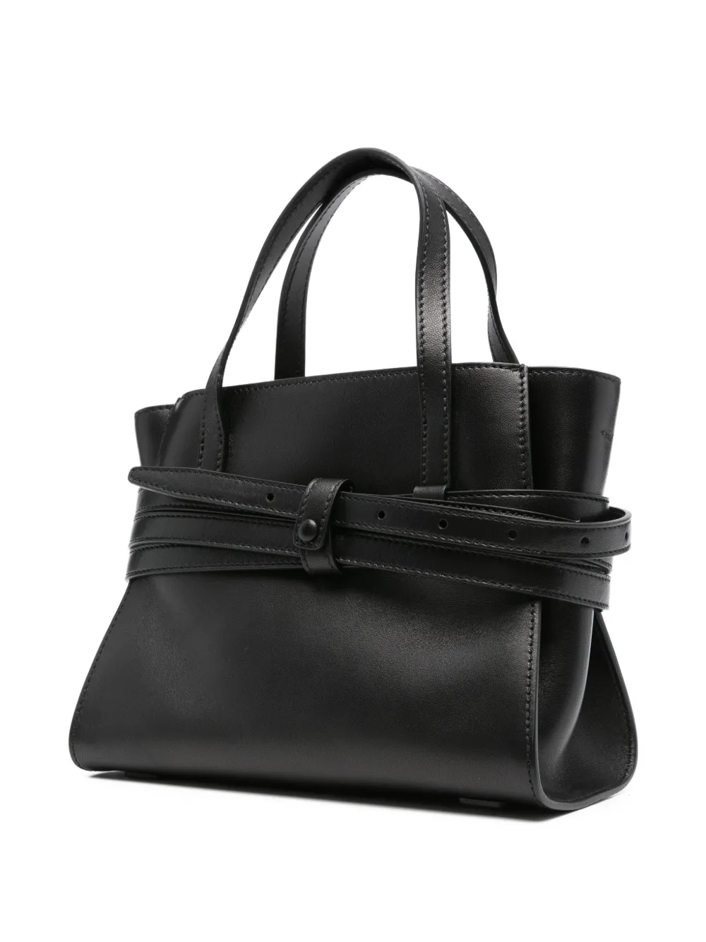 Moschino Tie Me buckle-fastening tote bag Zwart