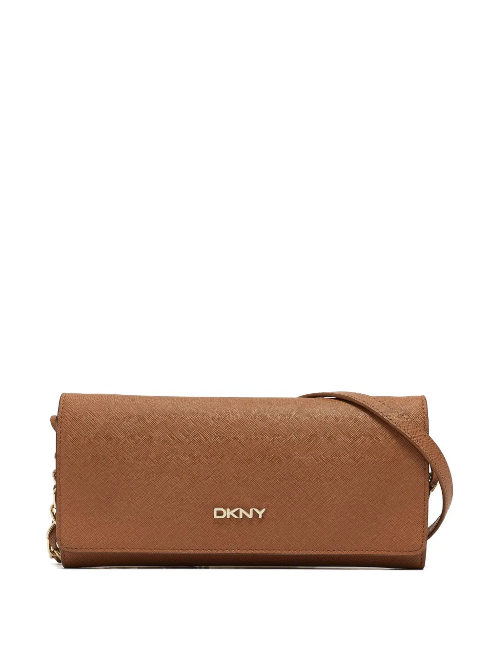 DKNY Vintage Pre-owned leather shoulder bag - ブラウン DKNY Vintage Pre-owned leather shoulder bag - ブラウン