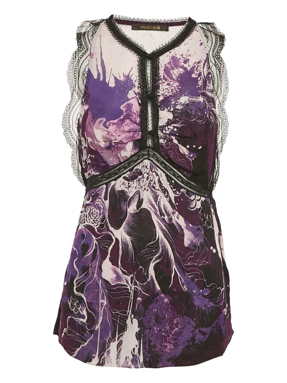2023 printed silk blouse