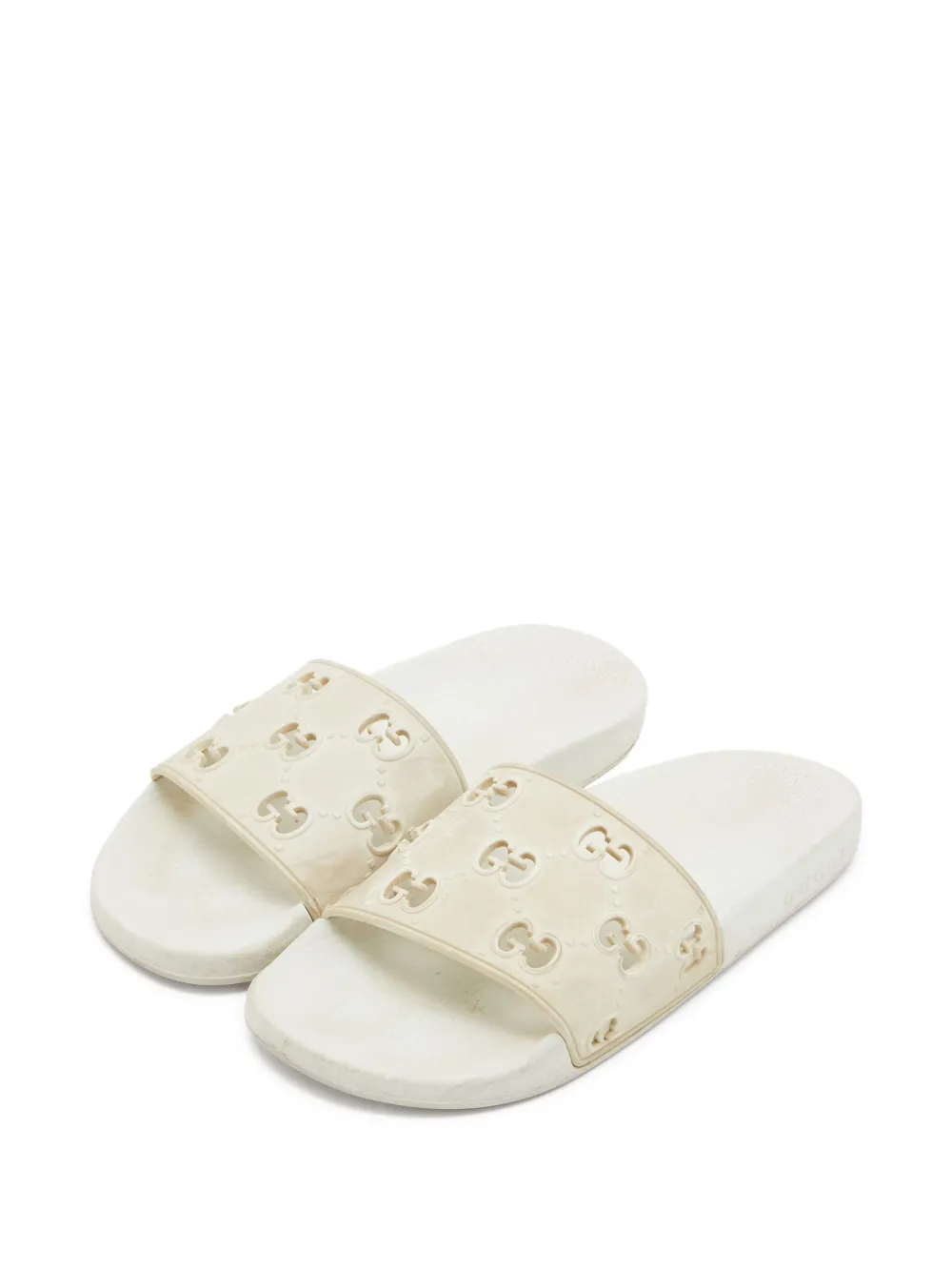 Gucci Pre-Owned GG cut-out slides | Image 2