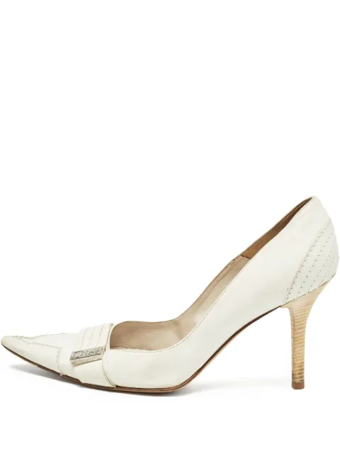 Christian Dior Pre-Owned zapatillas con tacón de 90mm
