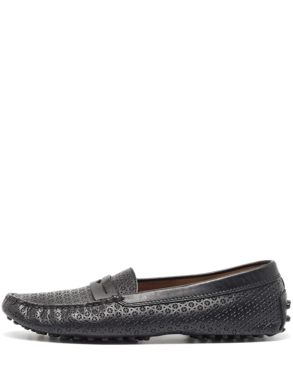 Tod's Vintage プレオウンド ローファー - ブラック Tod's Vintage プレオウンド ローファー - ブラック