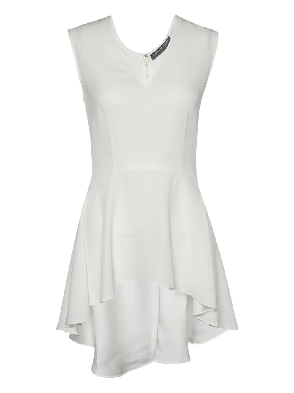 Alexander McQueen Pre-Owned V-neck top | White | Image 1