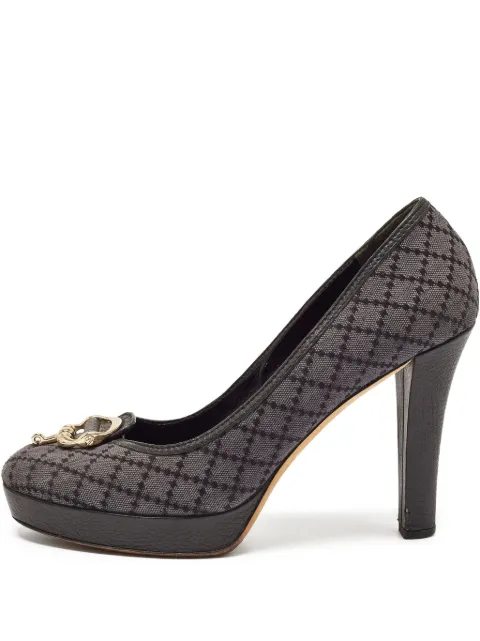 Gucci Pre-Owned 110mm Horsebit pumps