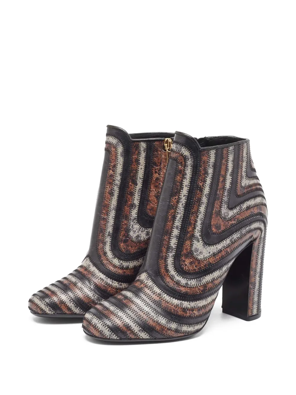 Ferragamo Pre-Owned botines con tacón de 120mm | Image 2